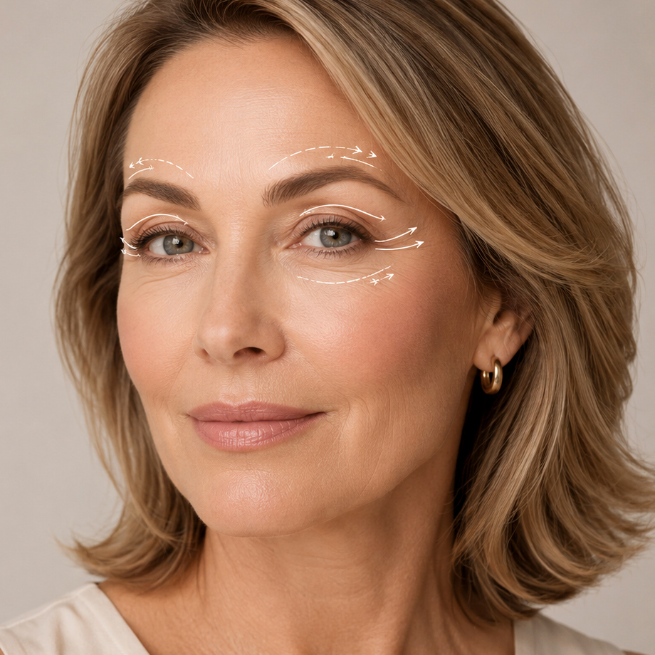 Eyelid surgery and eye rejuvenation at Newport Faces