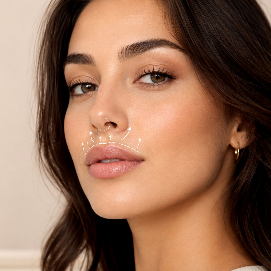 Lip lift and lip enhancement at Newport Faces Cosmetic Surgery