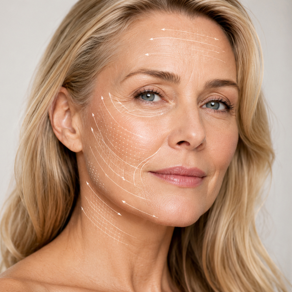 Facelift procedure at Newport Faces Cosmetic Surgery